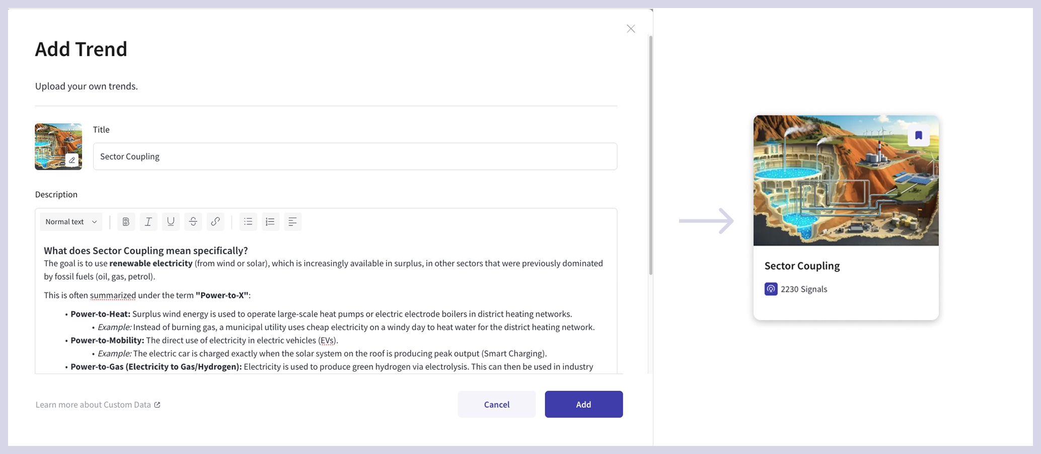 trend management, ai trendmanagement