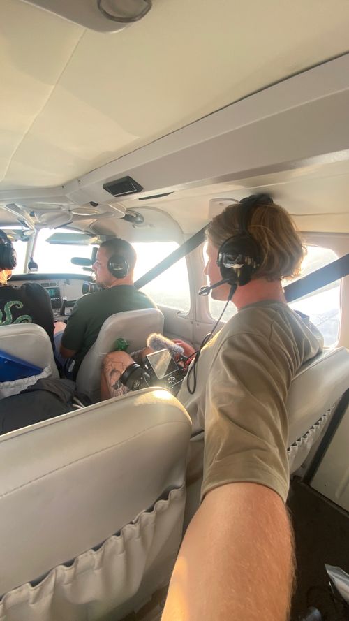 behind the scenes of film shoot