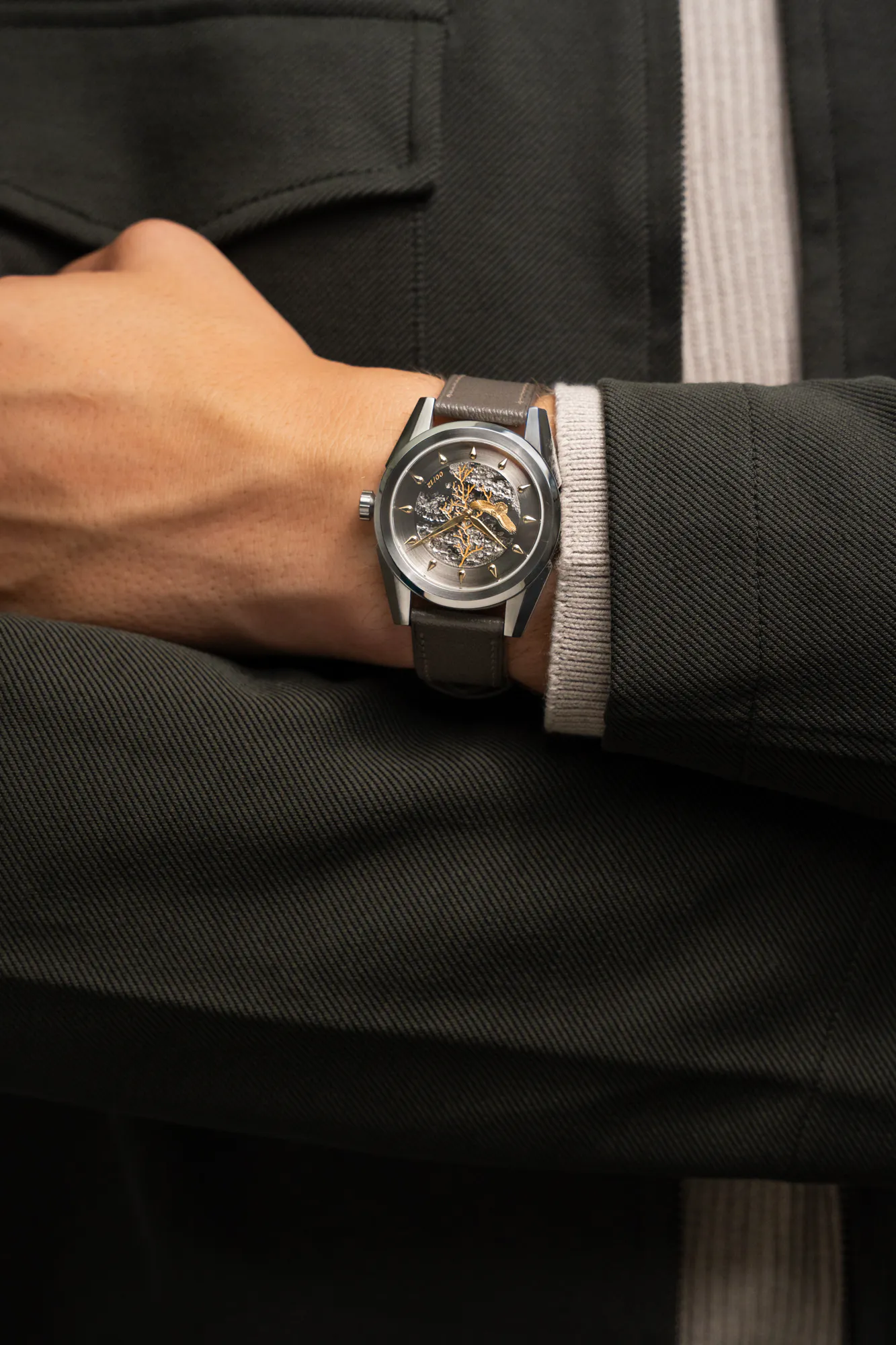 Dramatic portrait of ice hockey players