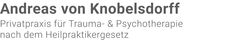 Logo Andreas von Knobelsdorff Privatpraxis für Trauma- & Psychotherapie