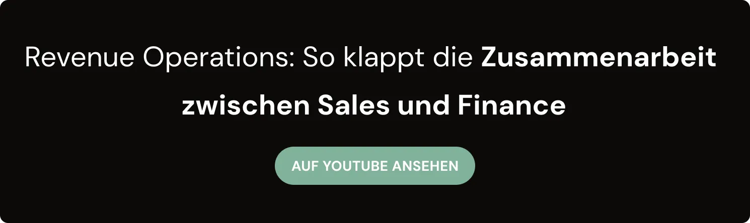 Revenue Operations: So klappt die Zusammenarbeit zwischen Sales und Finance