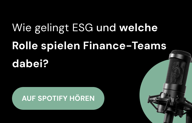 Bedeutung von ESG für Finance Teams