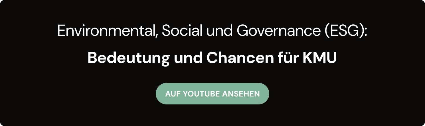 Environmental Social und Governance: Bedeutung und Chancen für KMU