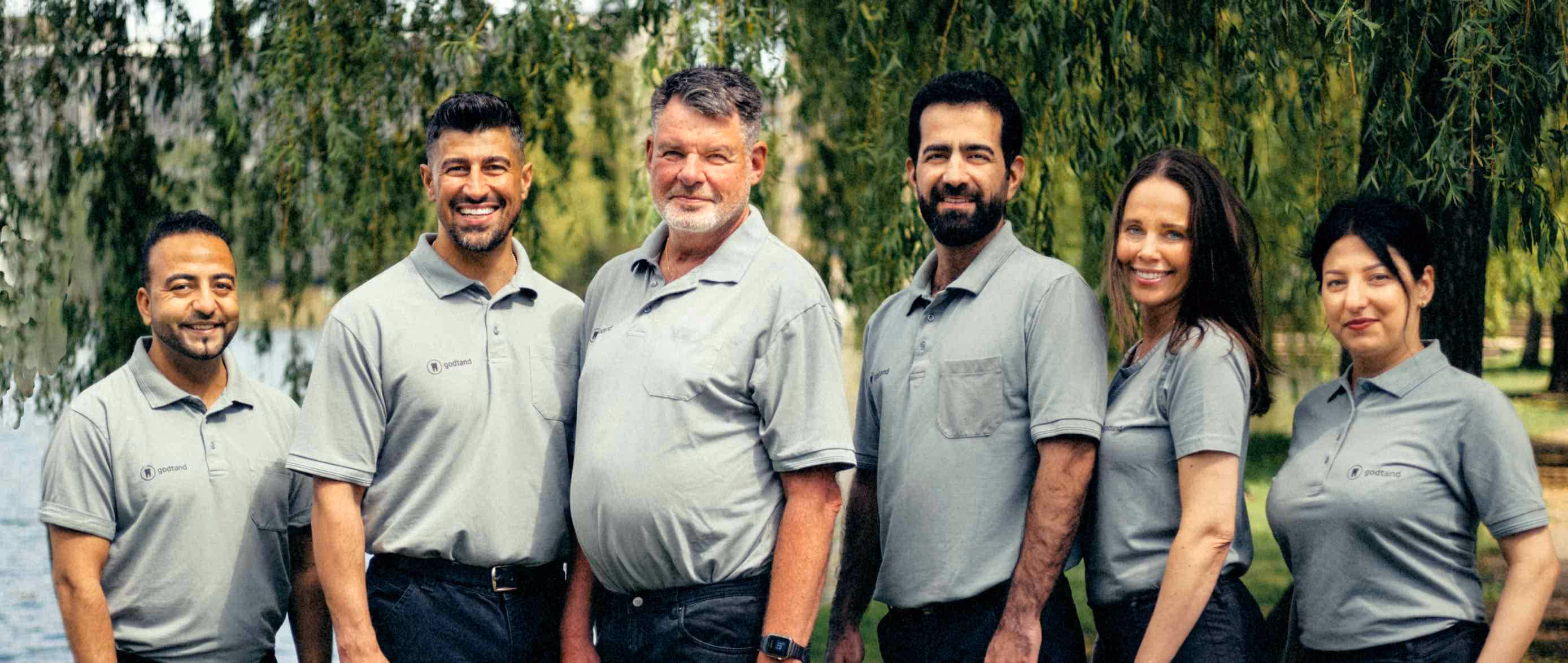 Teamet fra Godtand, tandlæger og klinikassistenter