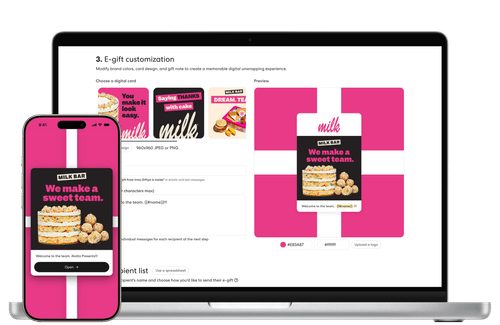 Milk Bar e-gifting