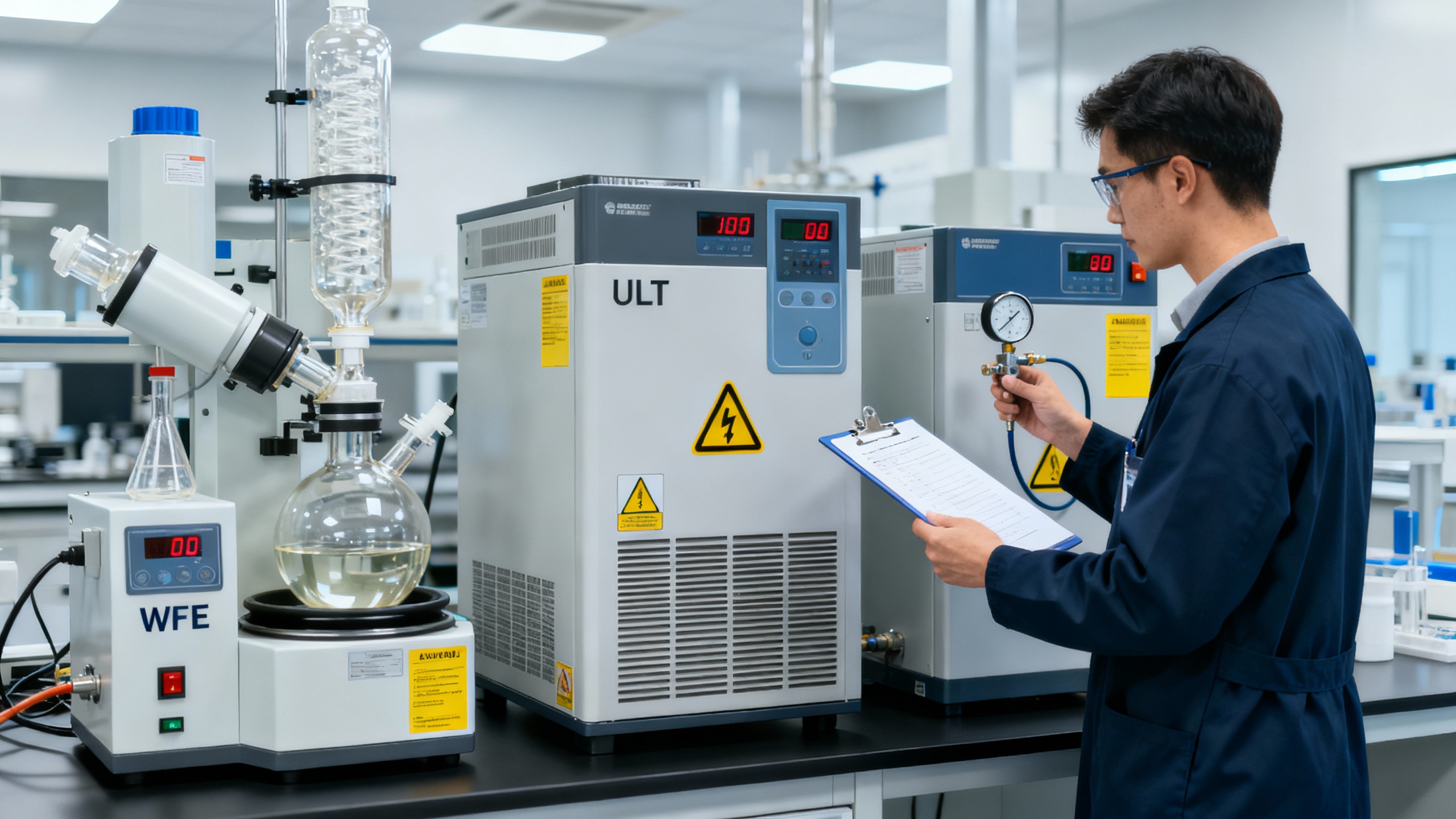 Buy Used, Commission Right: Acceptance Testing for Pre‑Owned Rotovaps, WFEs, Chillers, and ULTs