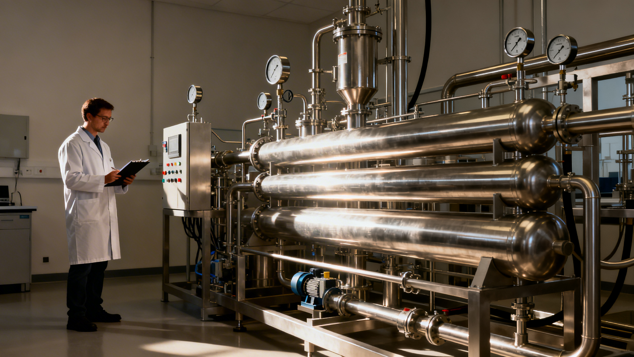 Dark Distillate Isn’t a Mystery: A Root-Cause Checklist for Thin-Film/Wiped-Film Color, Odor, and Yield Loss