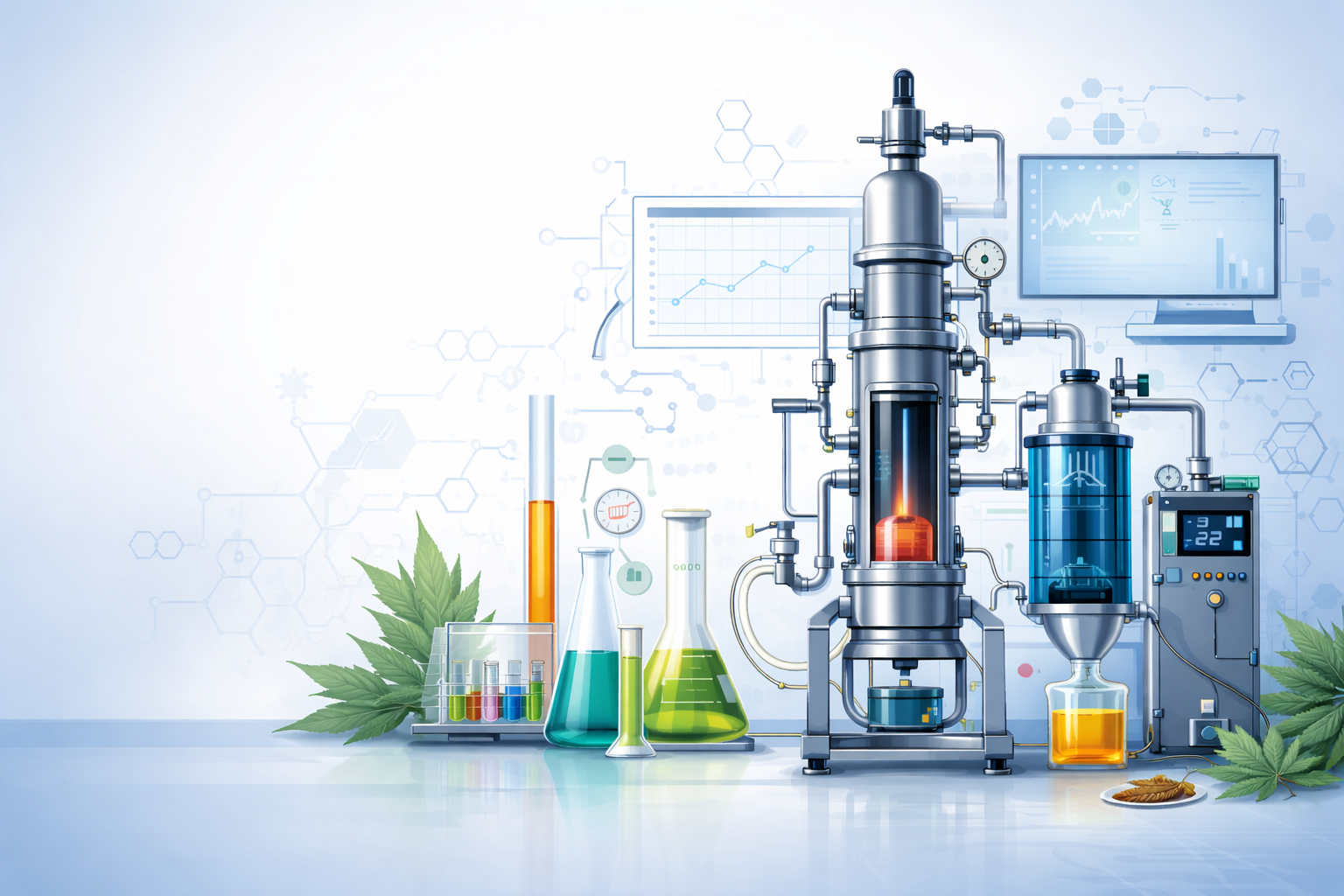 Wiped Film Evaporator Guide for Cannabis Distillation: Brands, Specs & ROI