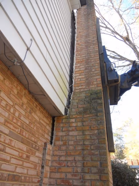 Chimney Separating from House