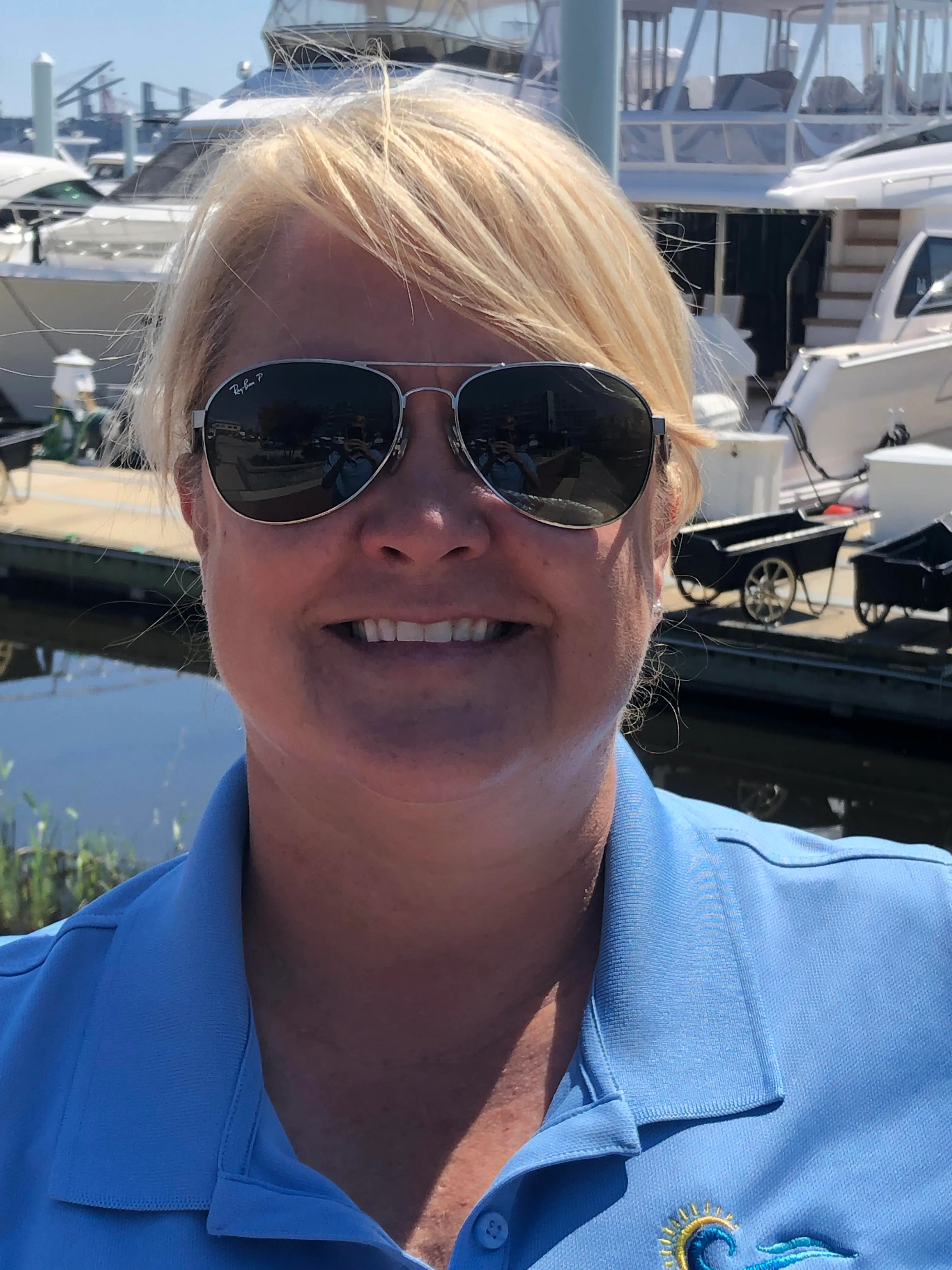 Meet two-year Oasis Marinas employee Tonja Bristow, now General Manager at Lighthouse Point Marina in Baltimore, Maryland!