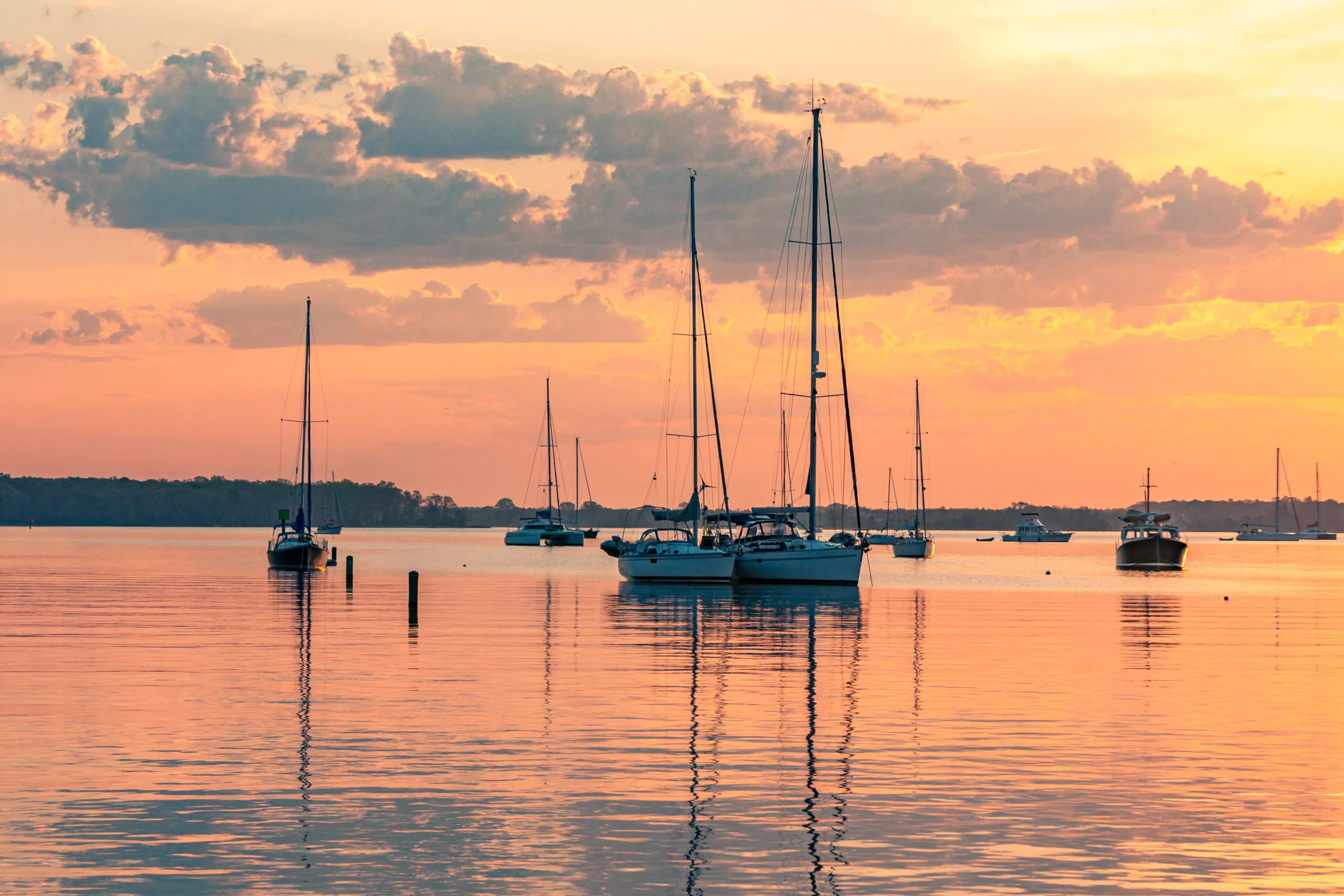 Within 11,684 miles, the following 25 Chesapeake Bay anchorages rank among our favorite destinations for a day trip or overnight stay.