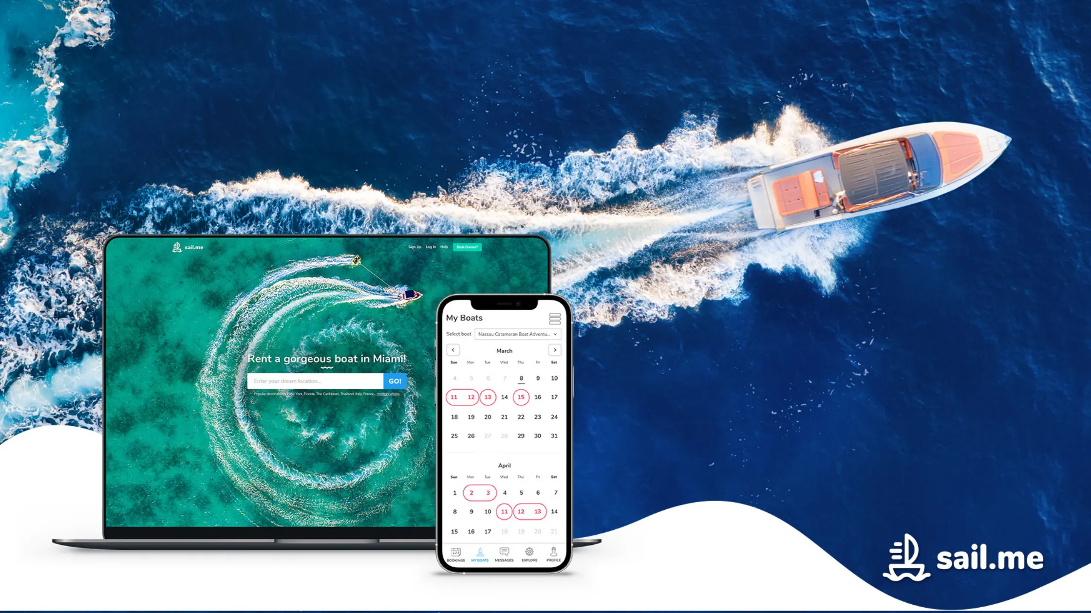 Did you know that every year the demand for boat rentals increases? Sail.me has come up with an easy and foolproof interactive service that lets your boat earn you money.