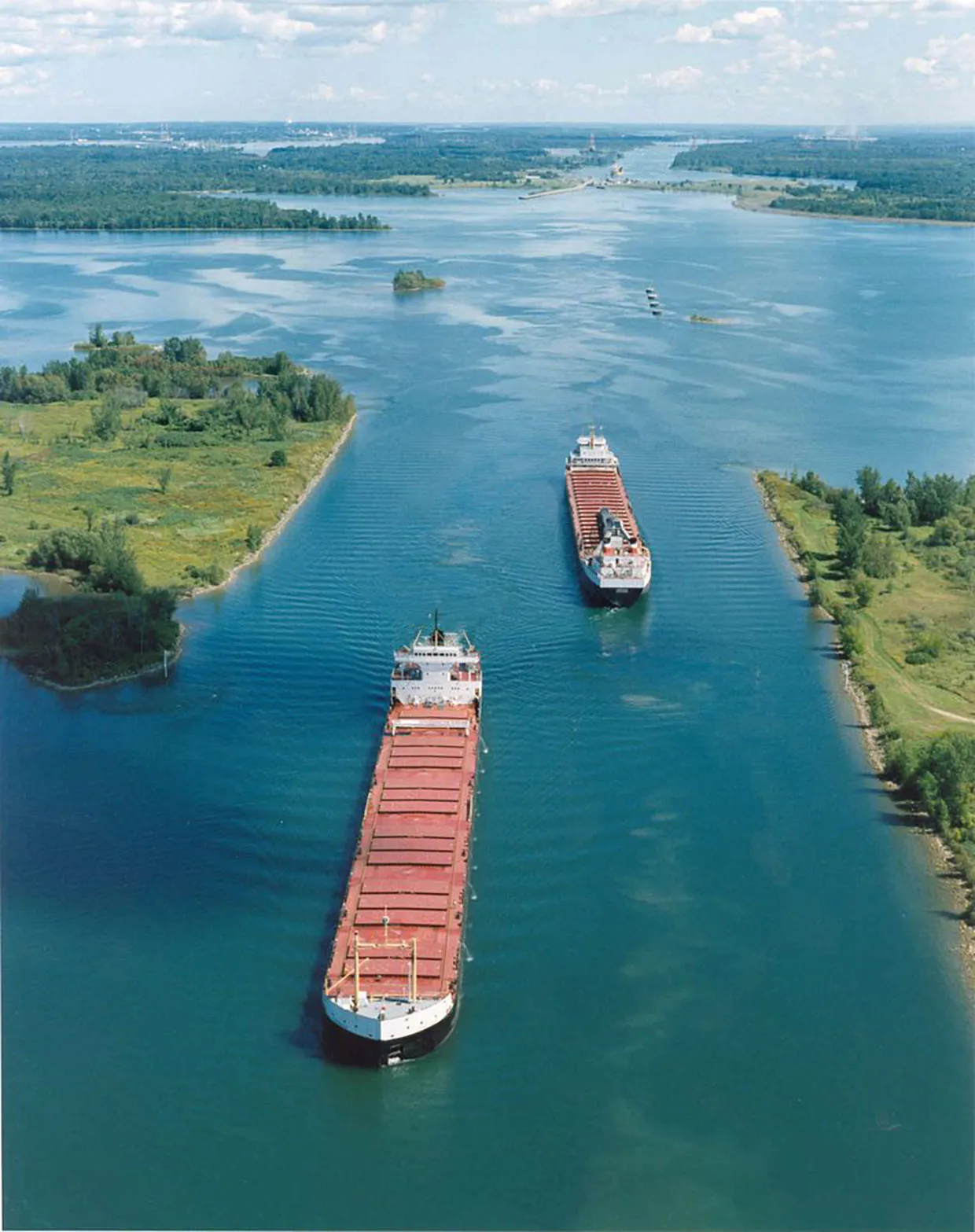 Queen Elizabeth II and President Dwight D. Eisenhower officially opened the St Lawrence Seaway on June 26, 1959 in Montreal, Canada