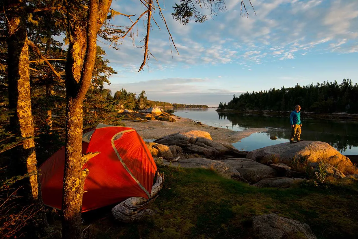 Explore the 375-mile water-based Maine Island Trail that spans the length of the New Hampshire border north to the Canadian line.