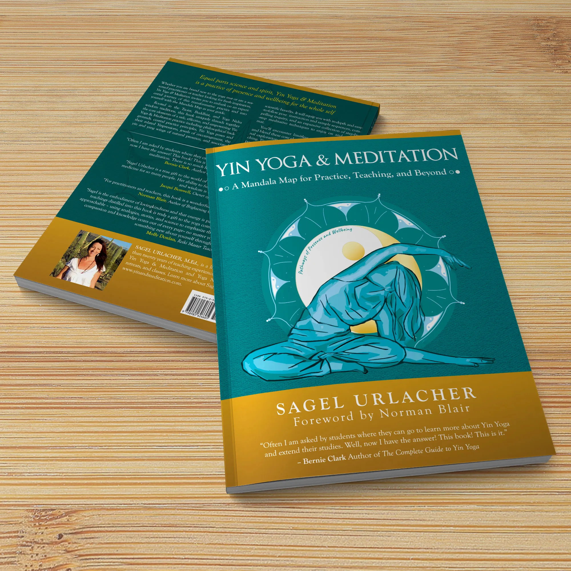 Yin Yoga and meditation book poses sequences class theming