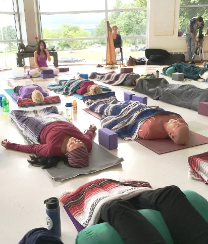 Yoga Nidra to reduce stress 