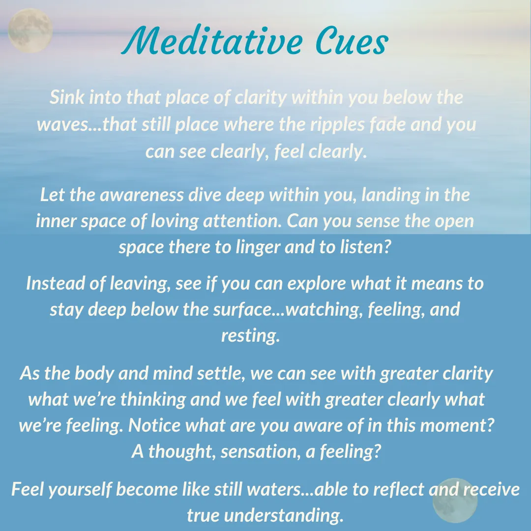 a calm blue ocean with blue and pink sunset