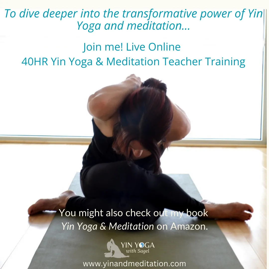 a picture of a female sitting on a yoga mat in shoelace pose