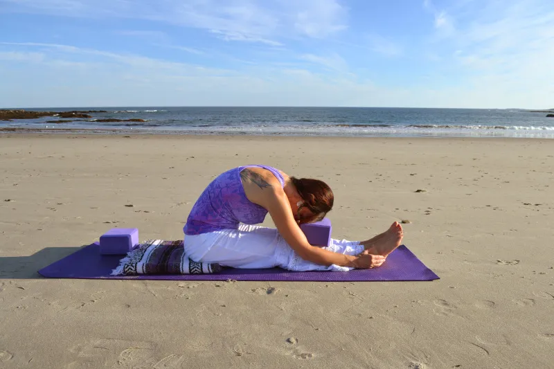 Caterpillar pose summer yin yoga flow