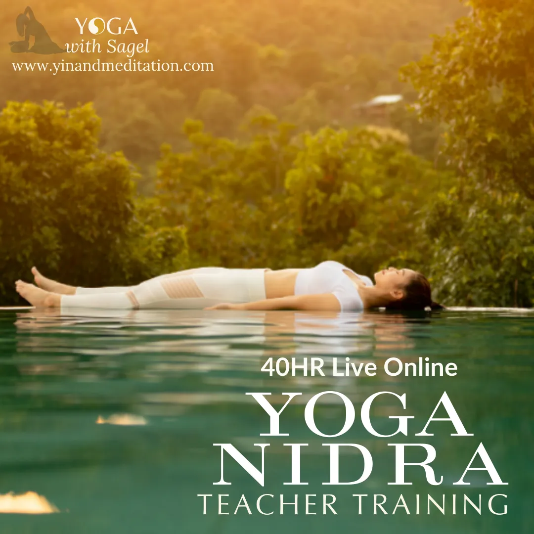 a female lying on her back on a calm lake