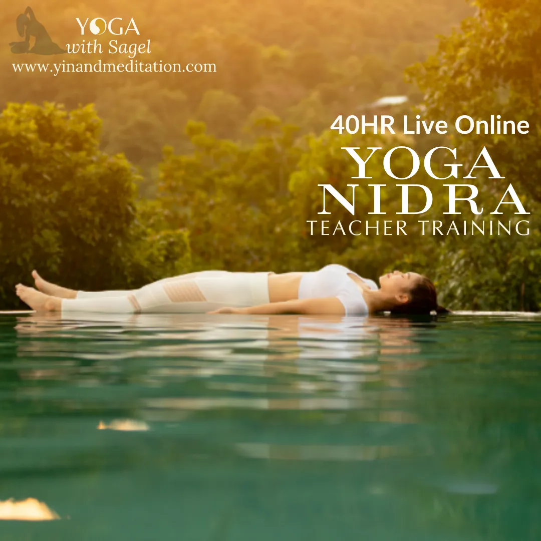 a female lying peacefully on her back on a calm lake