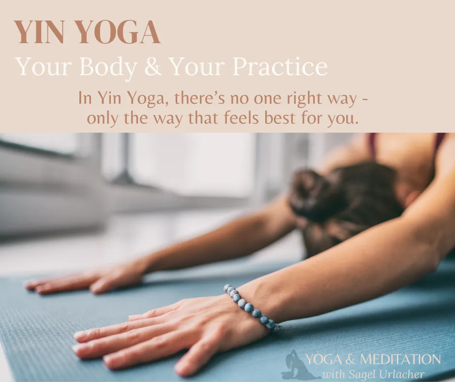 a female yoga student in child's pose