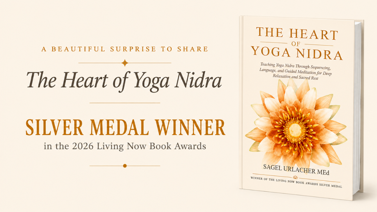 the heart of yoga nidra book silver medal winner living now book awards 2026