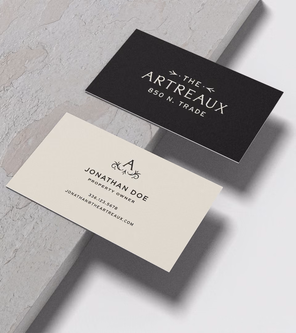 The Artreaux: Business Cards