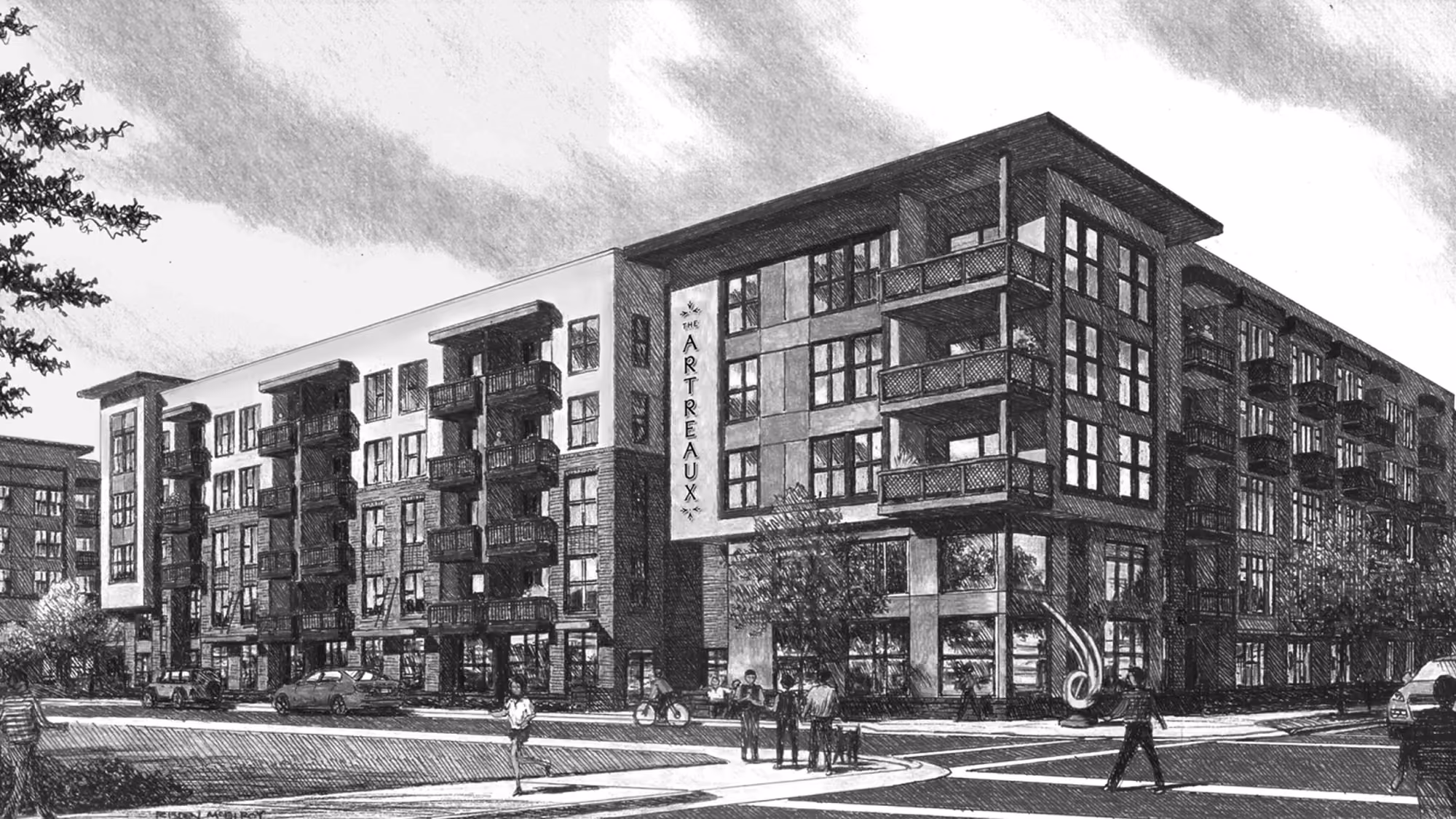The Artreaux:  Building Sketch