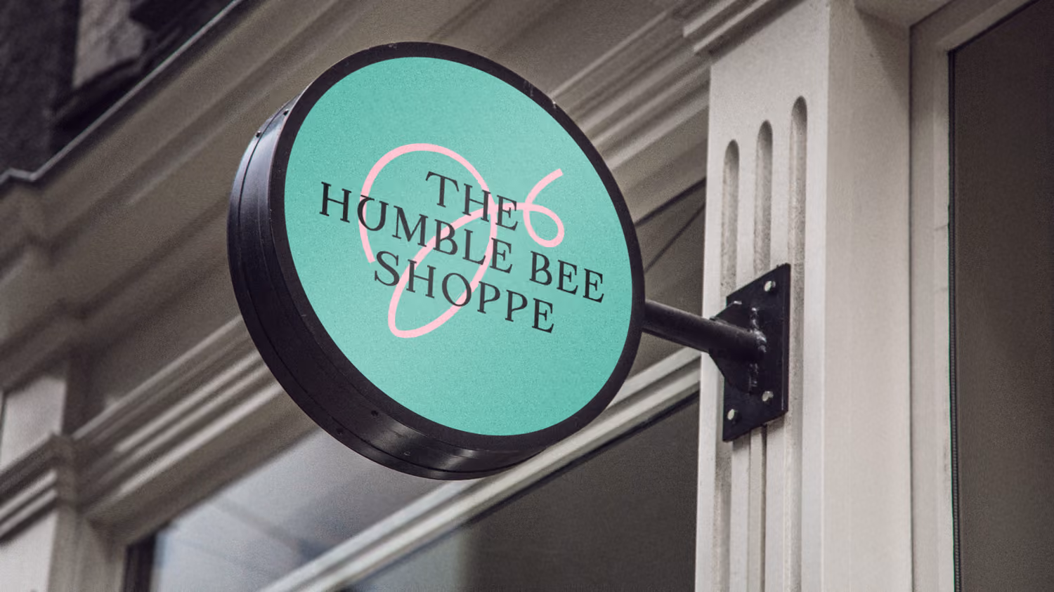 Humble Bee: Sign Mockup