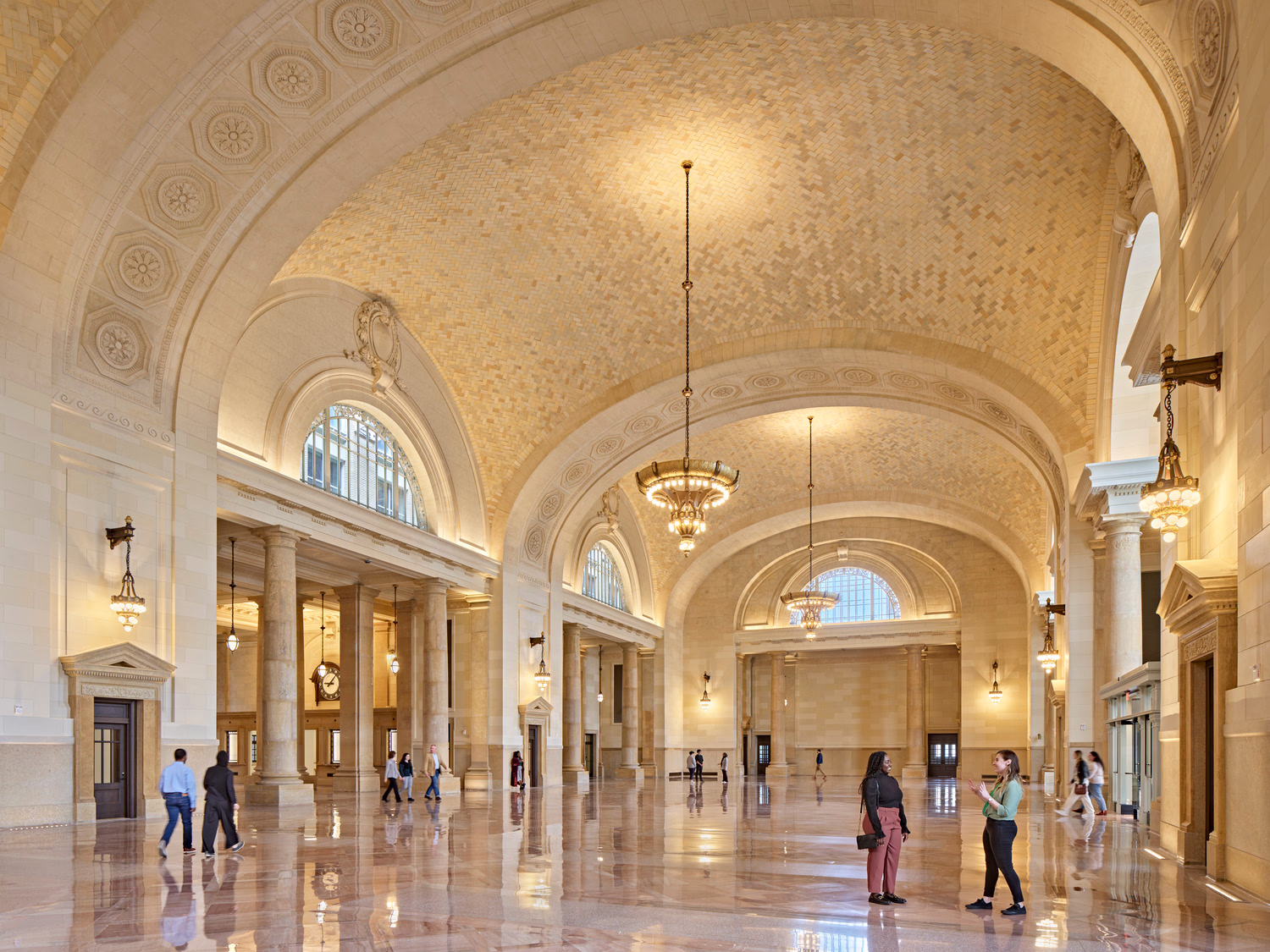 Interior of Michigan Central Station