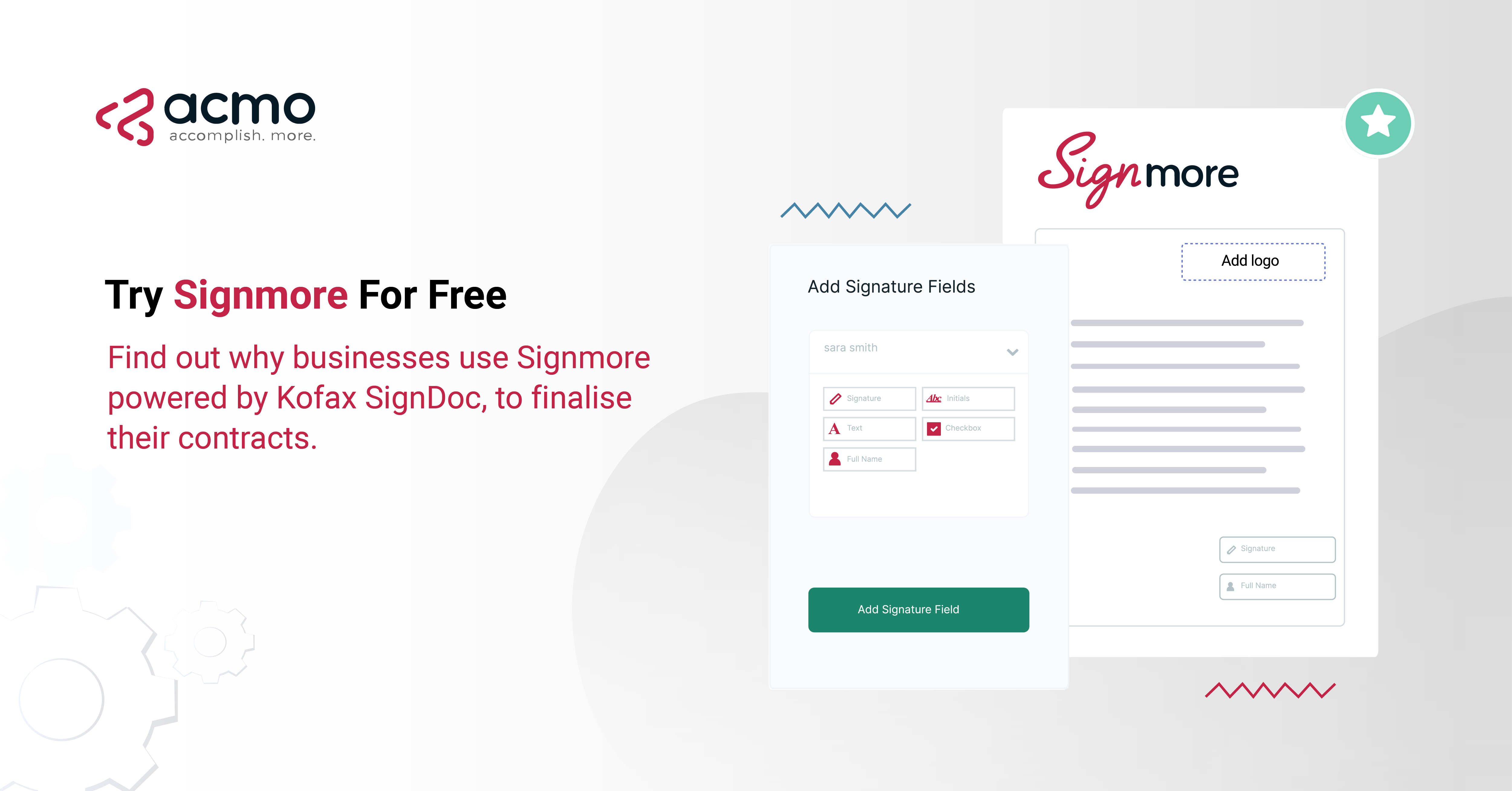 Signmore | Free Trial - Send & Receive eSignature Documents