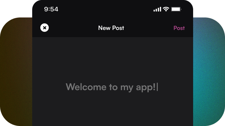 Image showing a post made in the Creator Portal app.