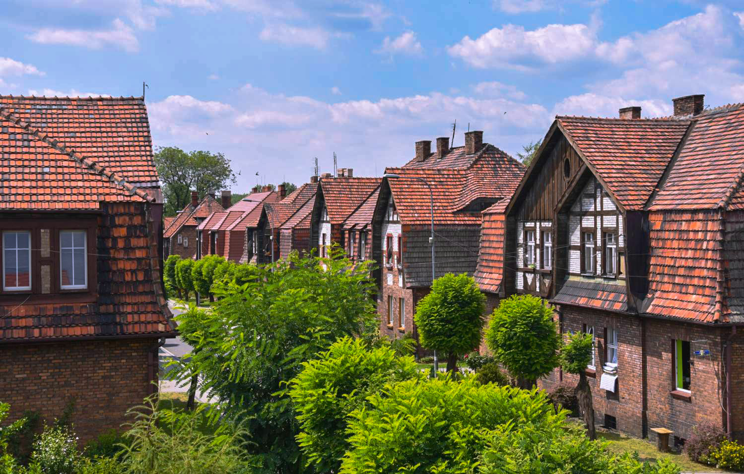 Familok, Familoki, czerwona cegła, Śląsk