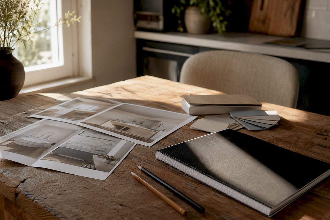 Hands organizing remodel inspiration photos