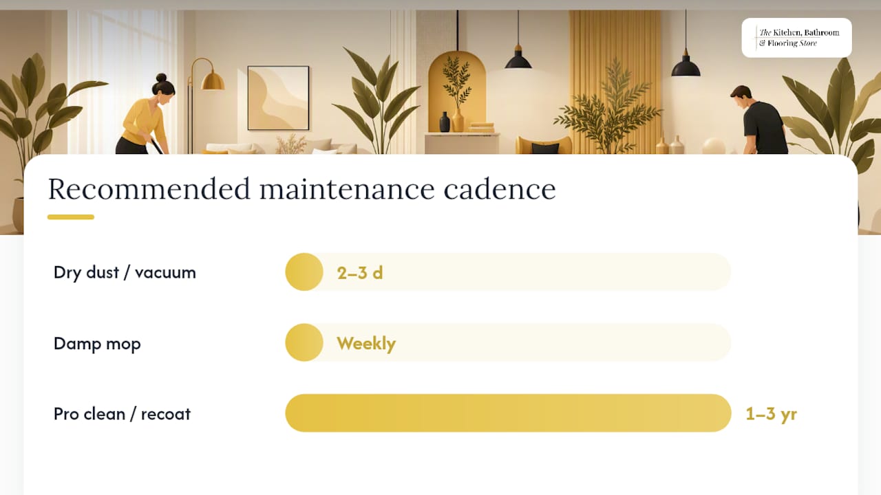 How Maintenance Actually Differs: Dust, Pet Hair, Scratches, and Cleaning — overview diagram