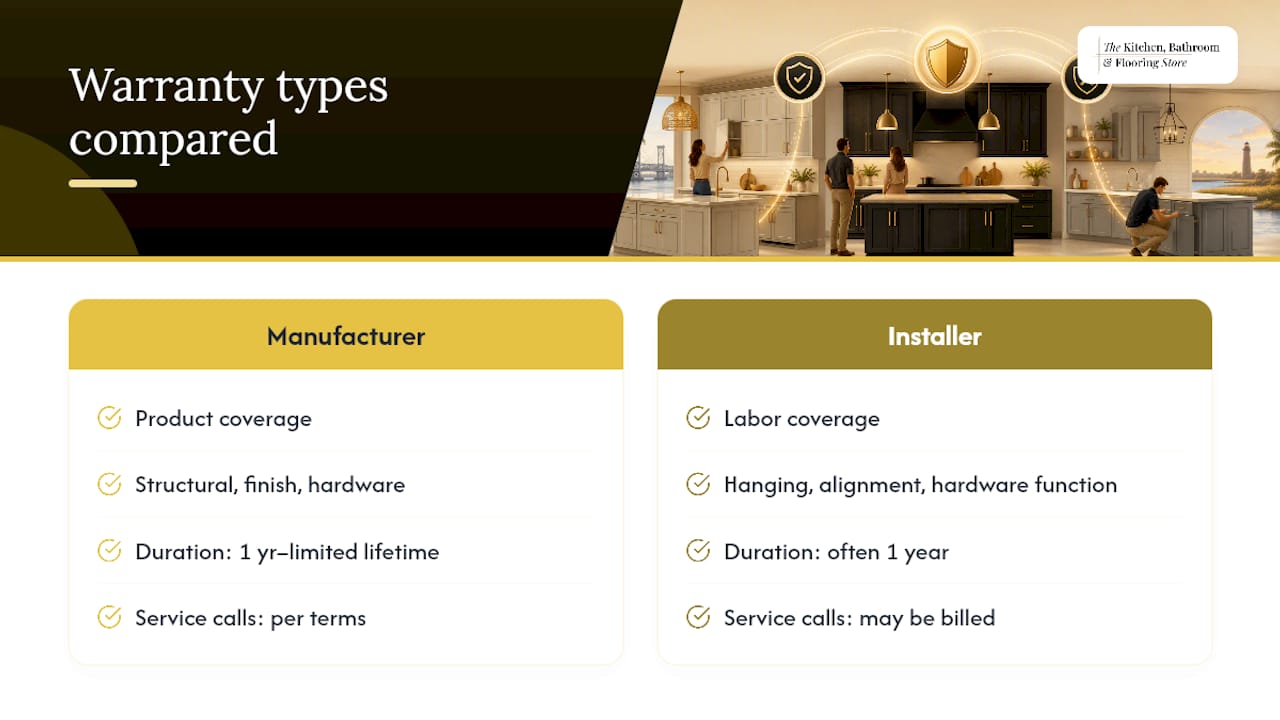 What Warranties Should You Expect From Local Cabinet Work? — overview diagram