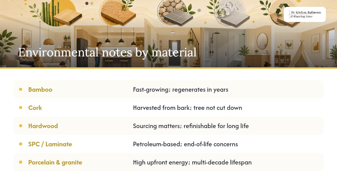 Is Scratch Resistant Flooring Environmentally Friendly? — overview diagram