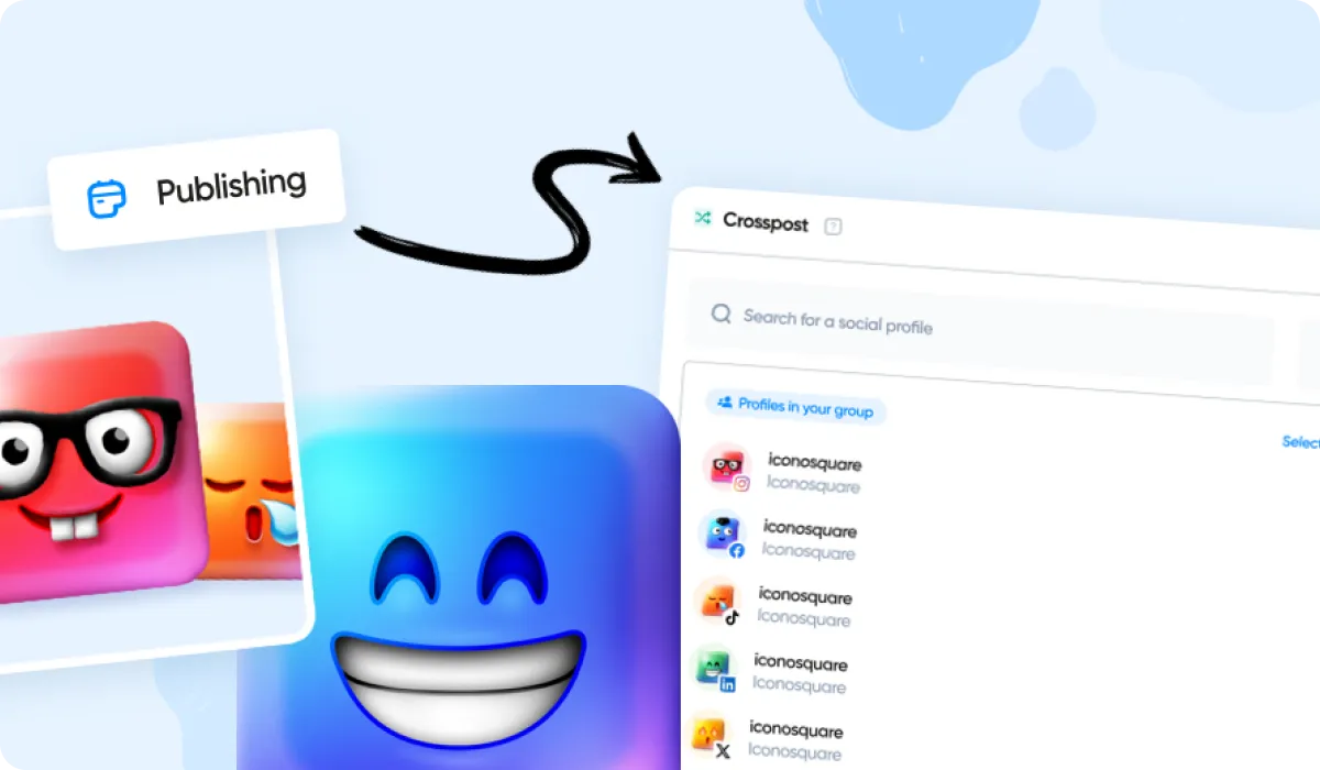 Introducing Iconosquare's group calendar view