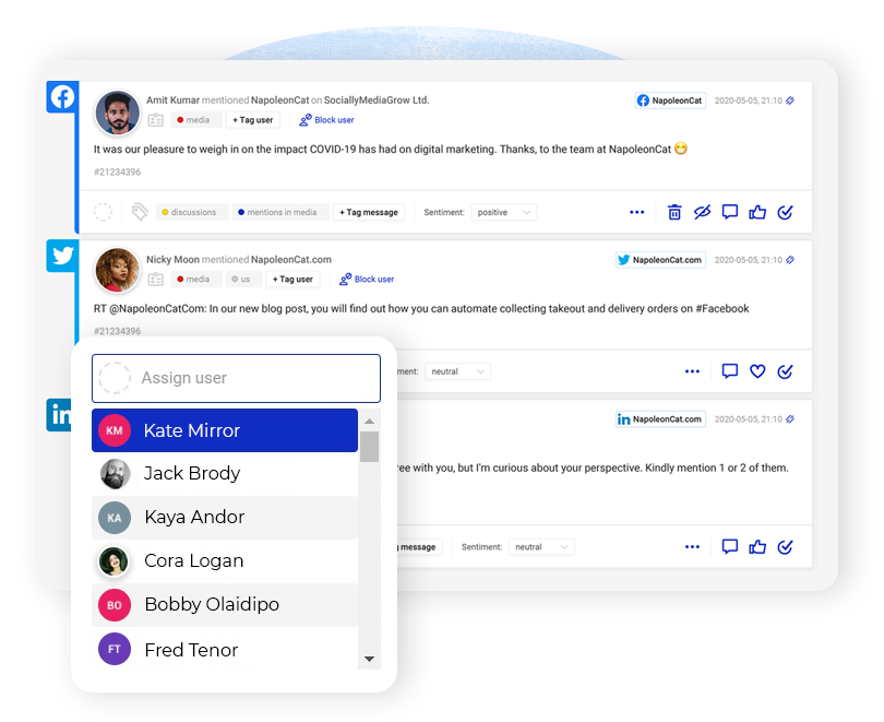 Overview of the approval process on NapoleonCat