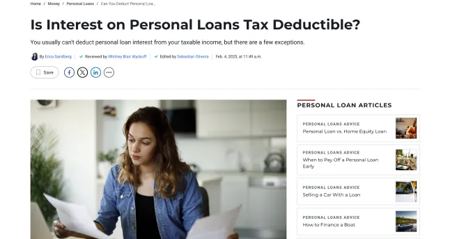 U.S. News article screenshot