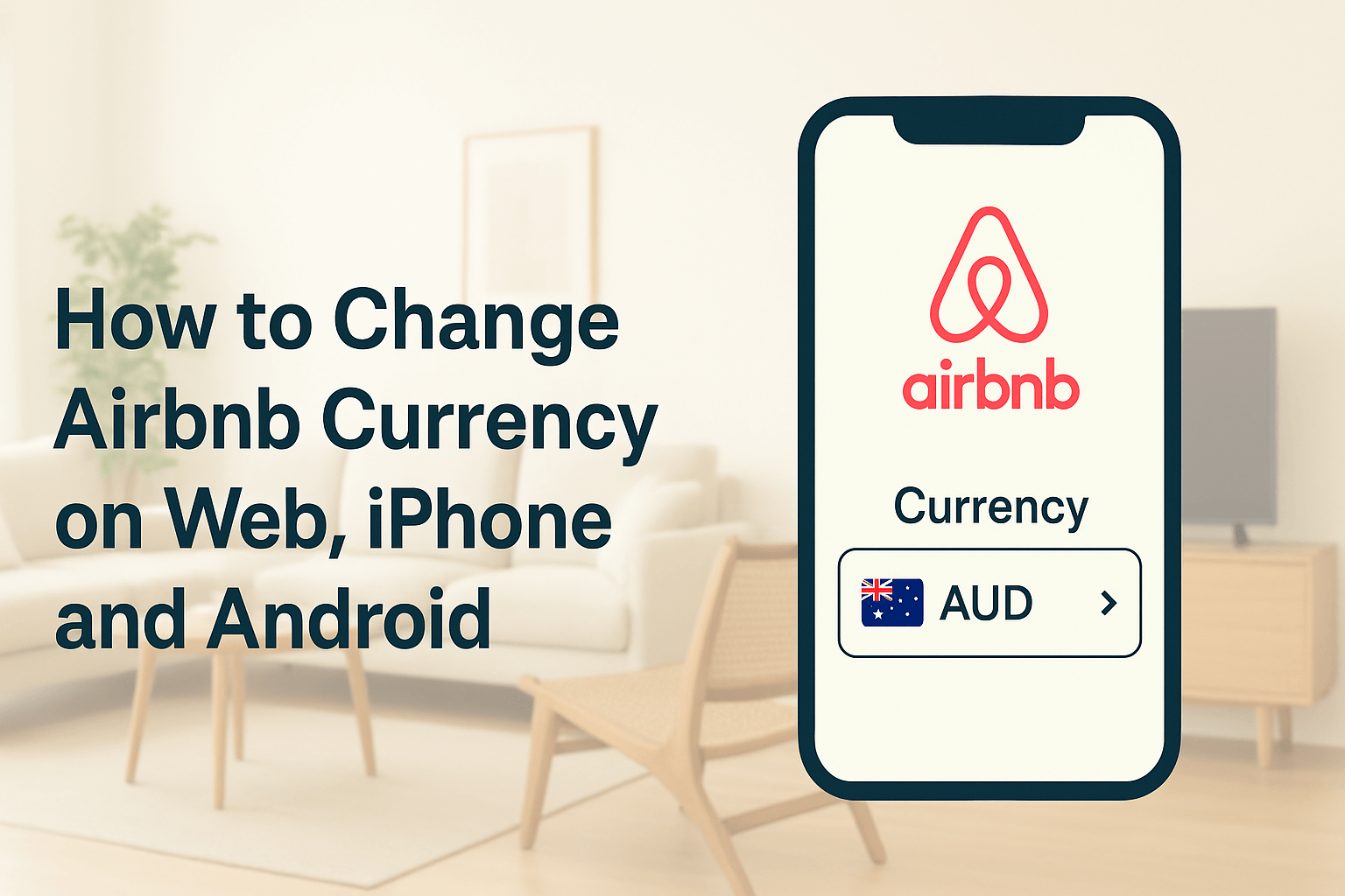 How to Change Airbnb Currency on Web, iPhone and Android