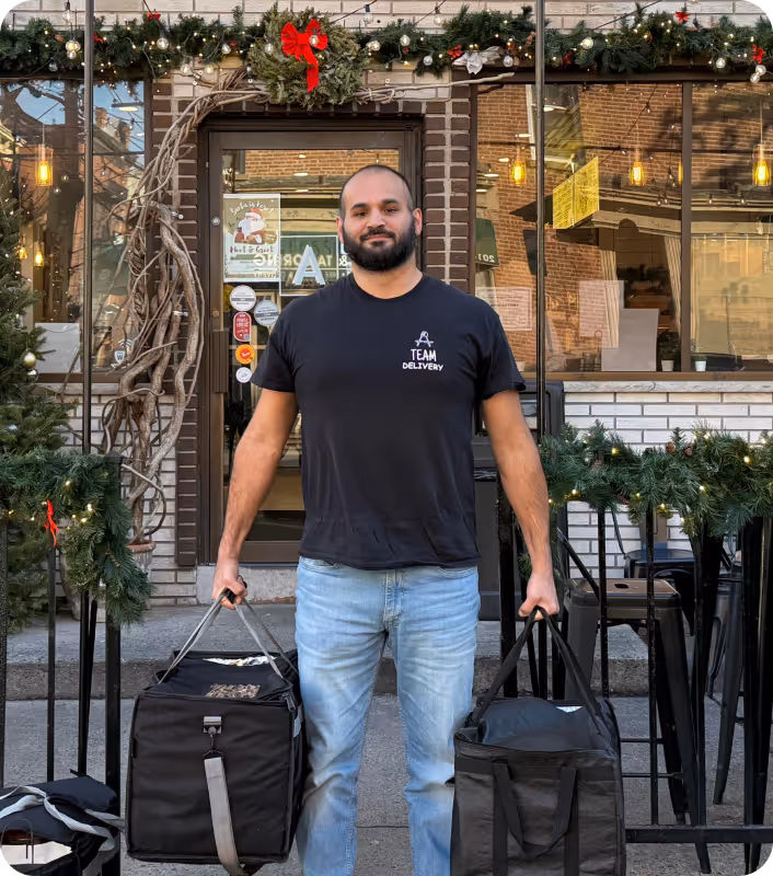 Business owner improving his routes with shipday