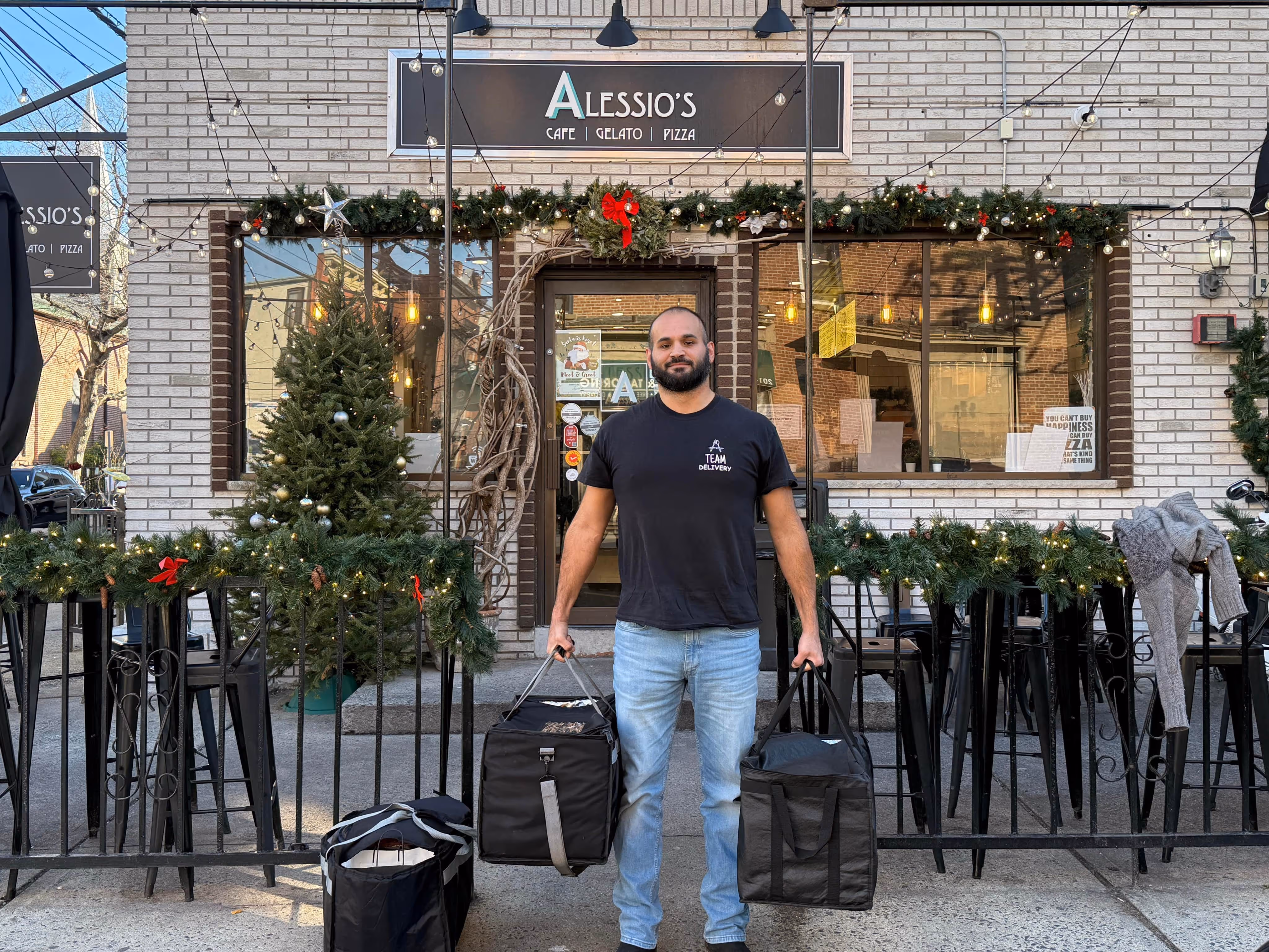 Business owner optimizing routes with shipday