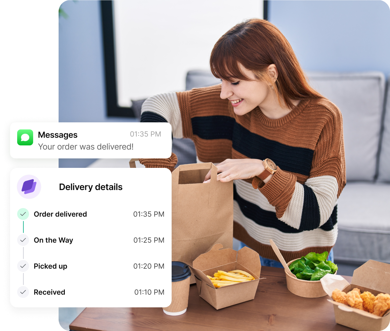 Shipday branded experience user interface 