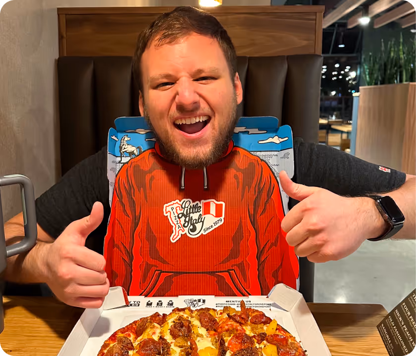 Shipday Google reviews, pizzerias