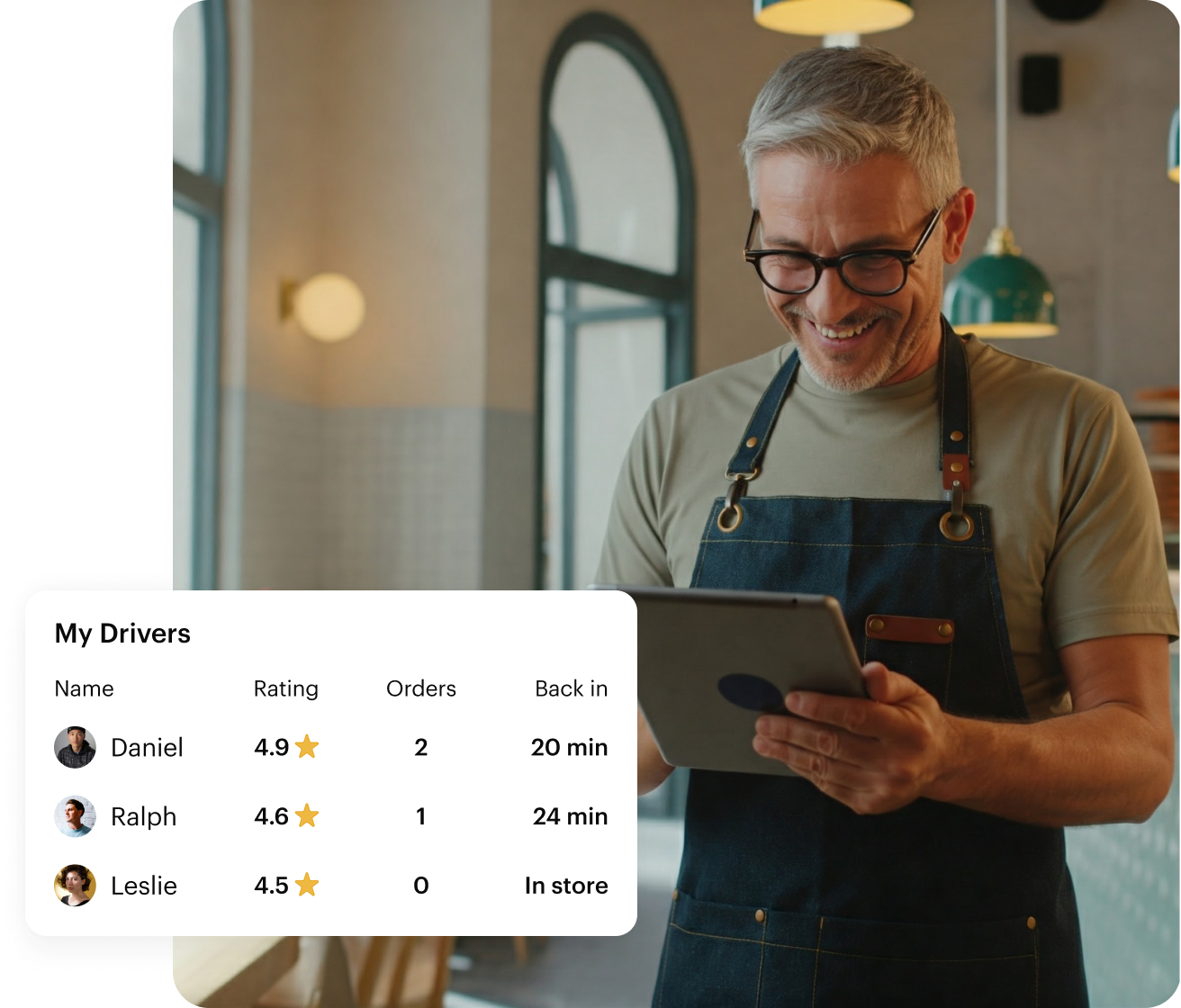 Shipday branded experience user interface 