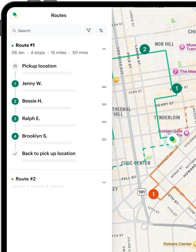 Shipday branded experience user interface 