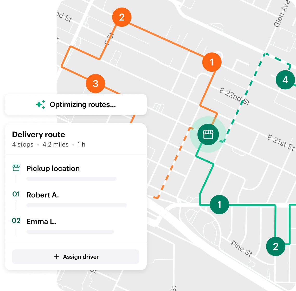 Shipday branded experience user interface 