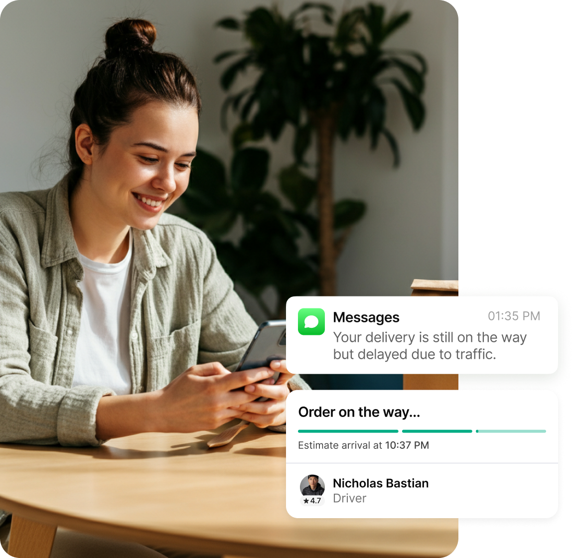 Shipday branded experience user interface 